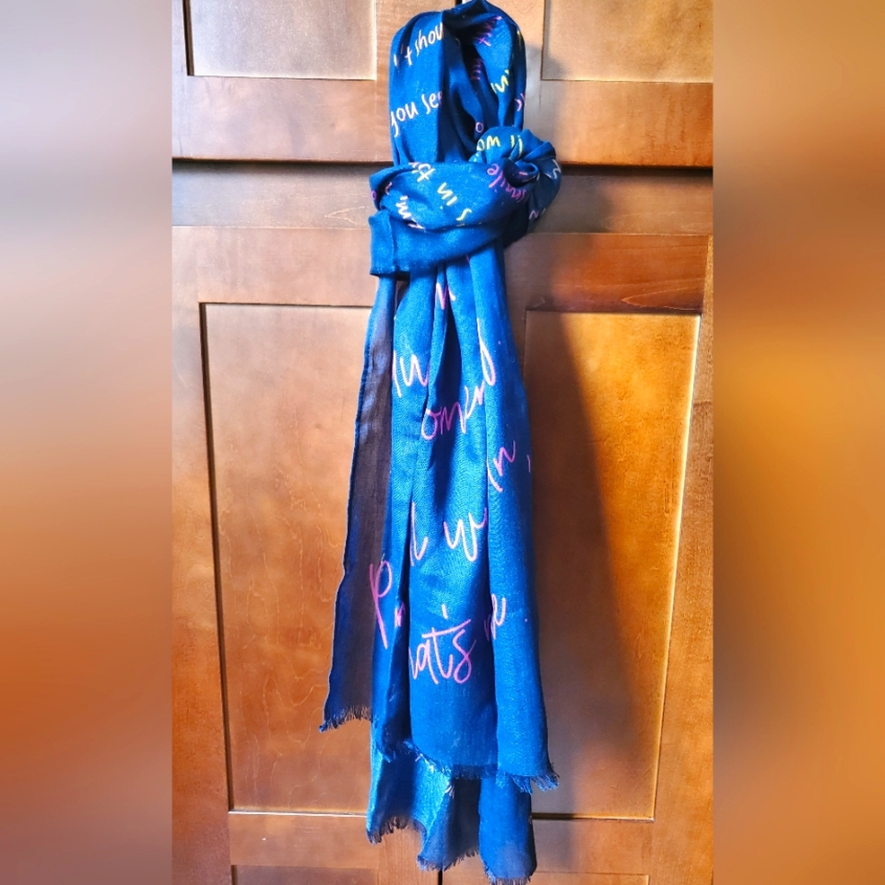 Phenomenal Woman by Mayo Angelou Scarf from Uncommon Goods